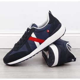 Casual Rieker M RKR539 chaussures de sport bleu marine 2