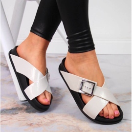 Meliski Zaxy W JJ285057 chaussons crème écru 2 Meliski Zaxy W JJ285057 chaussons crème écru 2