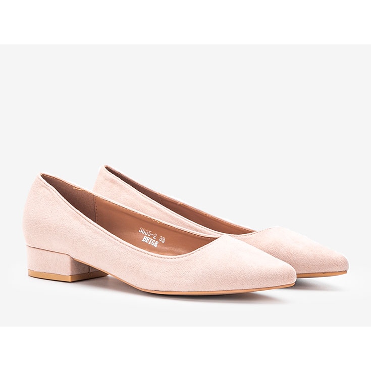 Escarpins beiges à talons Jody 1