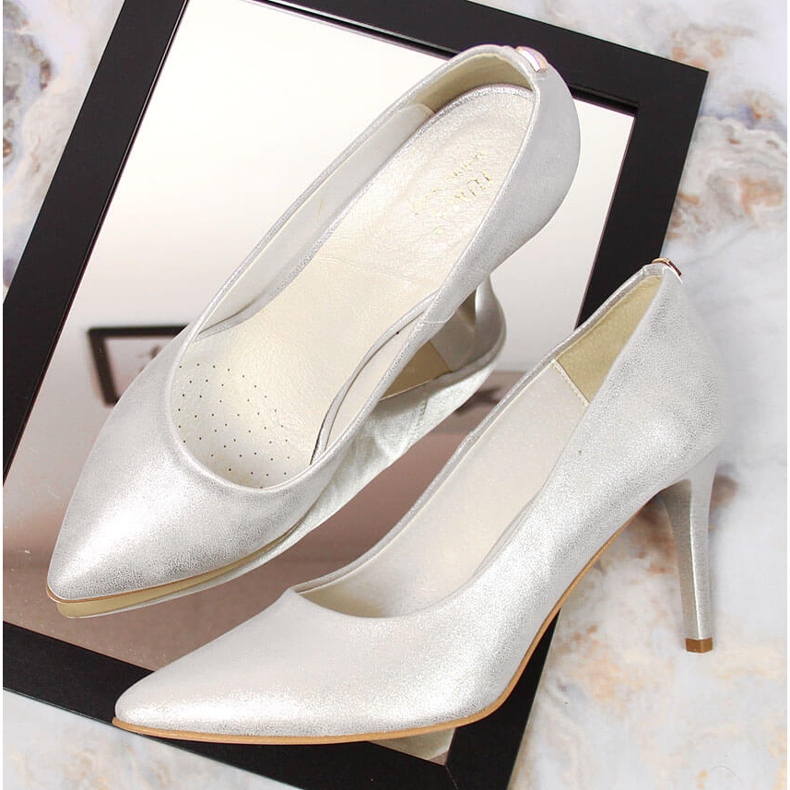 Épingles Juma argentées brillantes 1