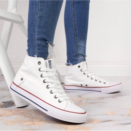 Baskets montantes blanches Big Star DD274332 1 Baskets montantes blanches Big Star DD274332 1