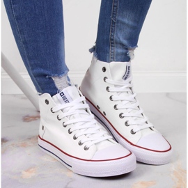 Baskets montantes blanches Big Star DD274332 2