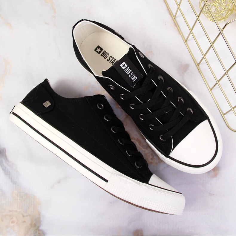 Baskets basses Big Star DD274338 Noires le noir 1