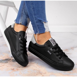 Baskets basses Big Star EE274314 noires le noir 1