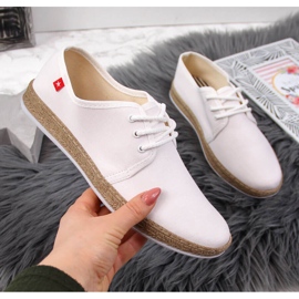 Baskets espadrilles blanches femme Big Star FF276043 2