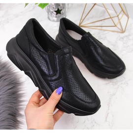 Slip-on de sport femme Jezzi noir 2