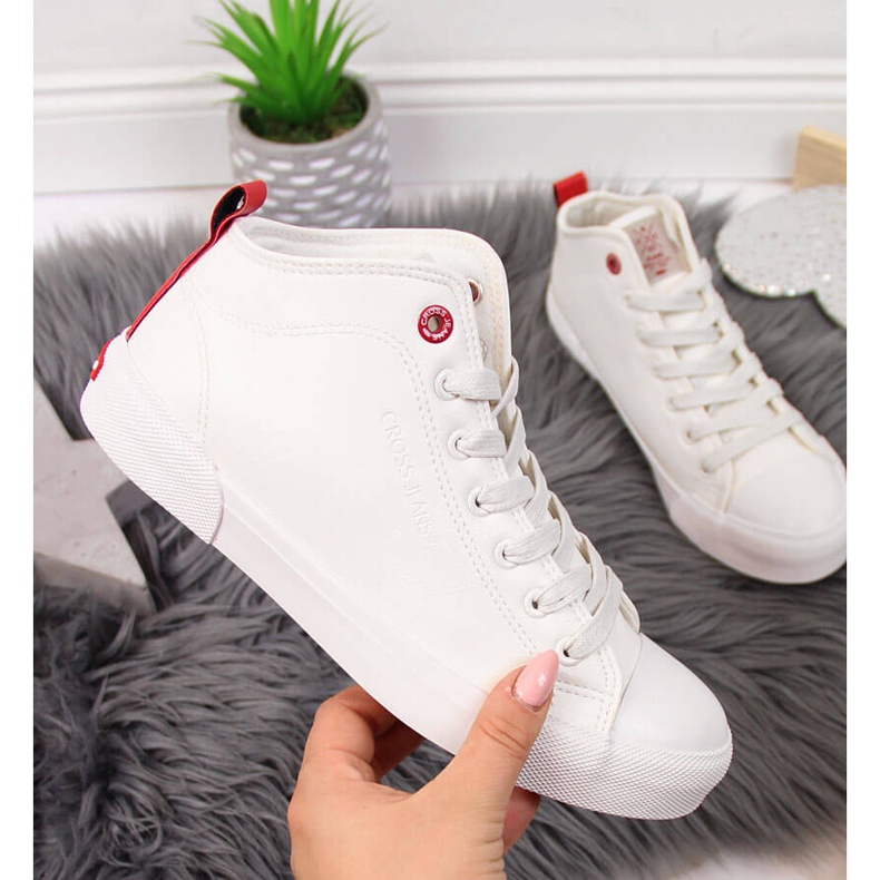 Baskets blanches à la cheville Cross Jeans II2R4033C 2