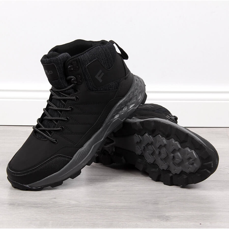 Chaussures de randonnée homme Filippo noires le noir 2