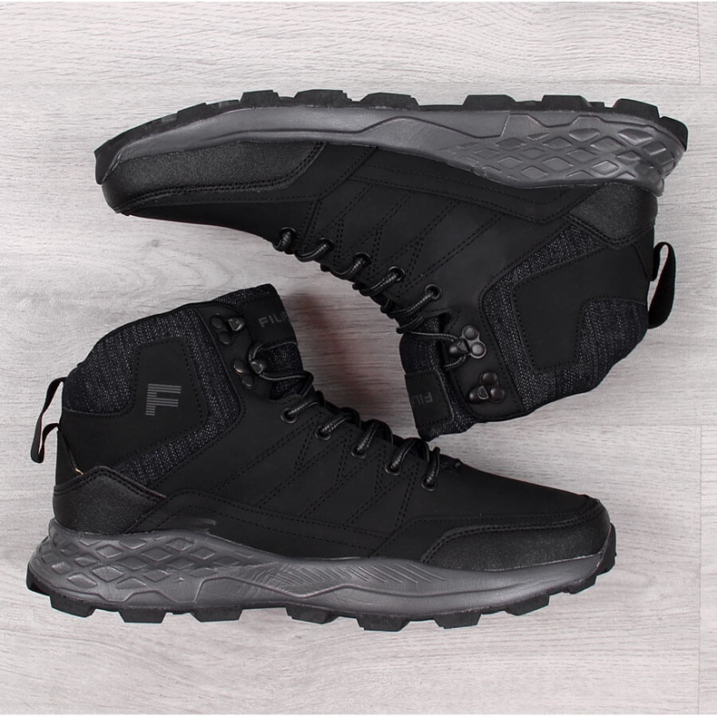 Chaussures de randonnée homme Filippo noires le noir 1