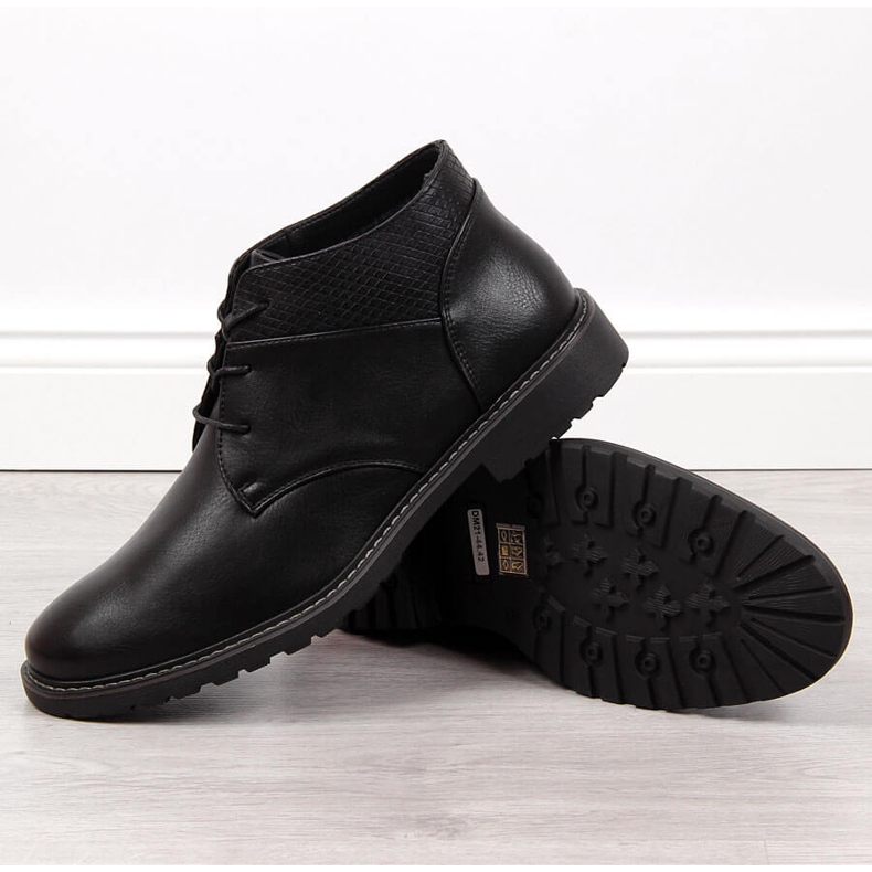 Chaussures décontractées isolées noires Nowacki pour hommes le noir 2 Chaussures décontractées isolées noires Nowacki pour hommes le noir 2