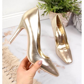 Escarpins sur talon doré Seastar d'or 2 Escarpins sur talon doré Seastar d'or 2