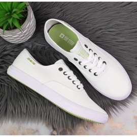 Baskets en textile blanc Big Star JJ274260 blanche 1