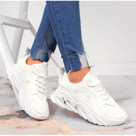 Baskets blanches femme Potocki 1