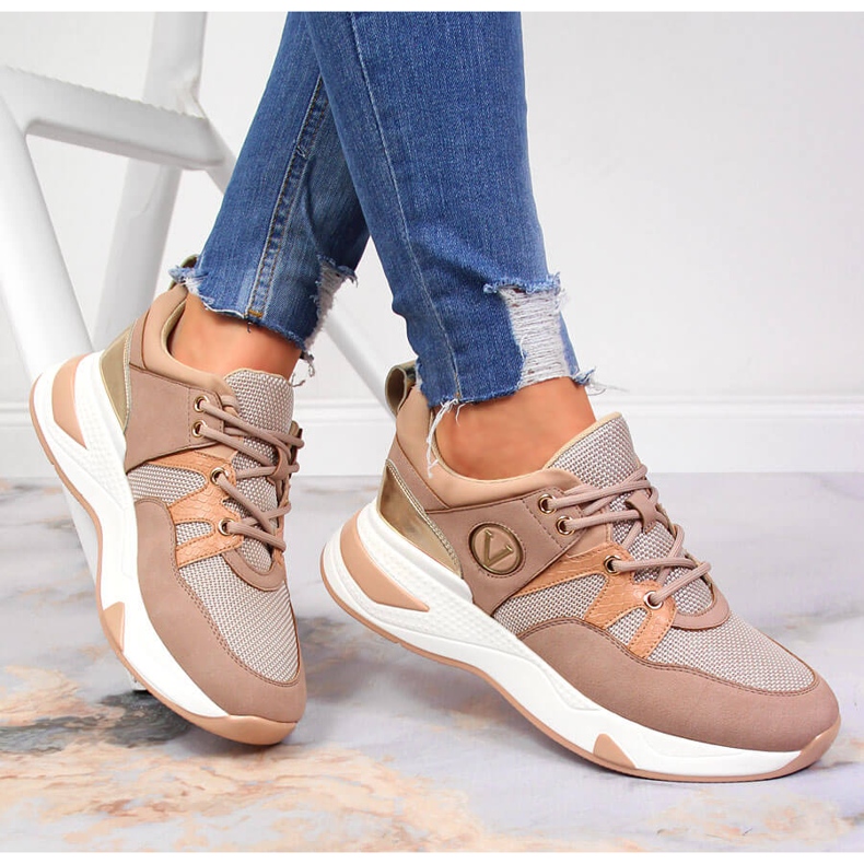 Baskets pour femmes sur la plateforme Vinceza multicolore 1 Baskets pour femmes sur la plateforme Vinceza multicolore 1