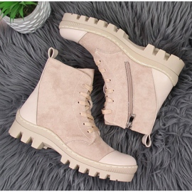 S.Barski Baskets plateforme DA beiges, femmes 2