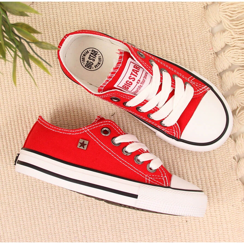 Baskets enfant Big Star Rouge FF374201 2 Baskets enfant Big Star Rouge FF374201 2