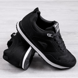 Chaussures de sport pour hommes American Club noires 2