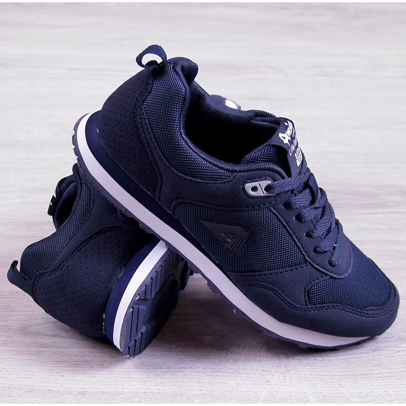 Chaussures de sport homme American Club bleu marine 2