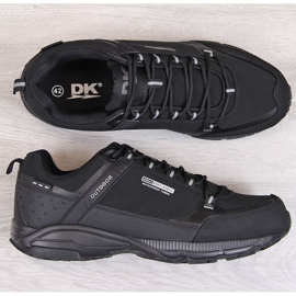 Chaussures de sport de trekking imperméables noires pour hommes DK le noir 2