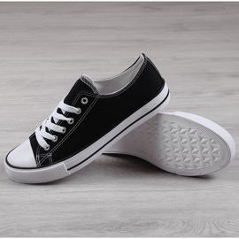 Baskets baskets basses homme Atletico noires le noir 1