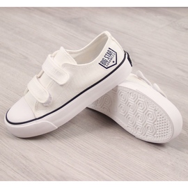 Baskets blanches pour enfant avec velcro Big Star FF374061 1 Baskets blanches pour enfant avec velcro Big Star FF374061 1