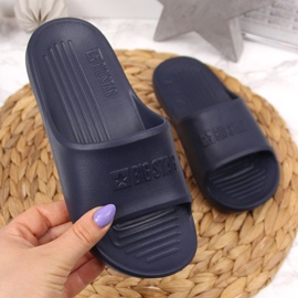 Chaussons en mousse pour enfants Big Star GG374810 bleu marin 1 Chaussons en mousse pour enfants Big Star GG374810 bleu marin 1