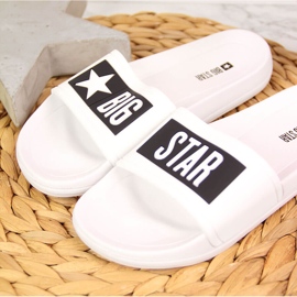 Chaussons blancs pour enfants pour la piscine Big Star DD374151 noir 1