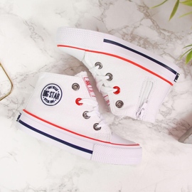 Baskets blanches zippées pour enfant Big Star HH374083 2 Baskets blanches zippées pour enfant Big Star HH374083 2