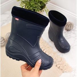 Bottes de neige pour enfants avec chauffe-eau amovible, bleu marine Befado 1 Bottes de neige pour enfants avec chauffe-eau amovible, bleu marine Befado 1
