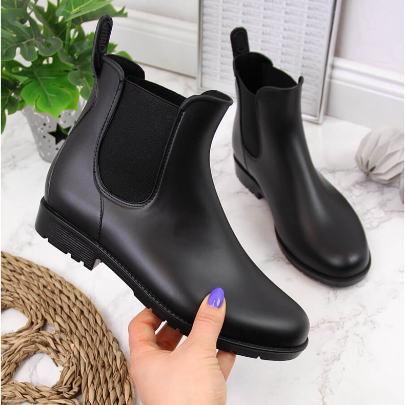 Bottes American Club Jodhpur noires pour femme 2