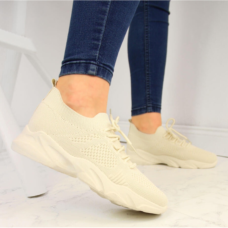 Chaussettes femme Filippo beige chaussures de sport 2 Chaussettes femme Filippo beige chaussures de sport 2