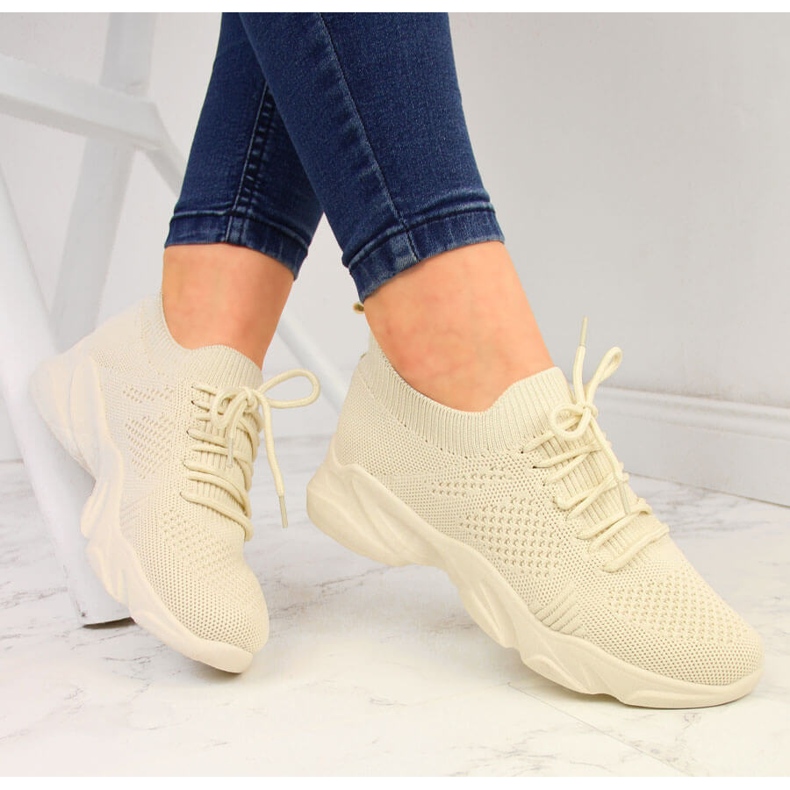 Chaussettes femme Filippo beige chaussures de sport 1 Chaussettes femme Filippo beige chaussures de sport 1