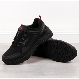 Chaussures de randonnée homme imperméables noires NEWS 1