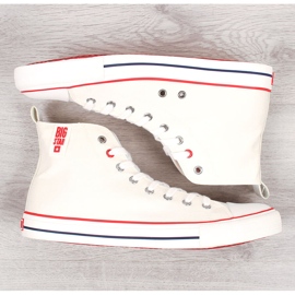 Baskets montantes blanches pour homme Big Star JJ174066 1