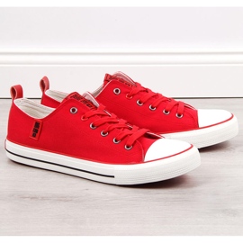 Baskets basses homme rouge, textile Big Star JJ174063 1 Baskets basses homme rouge, textile Big Star JJ174063 1