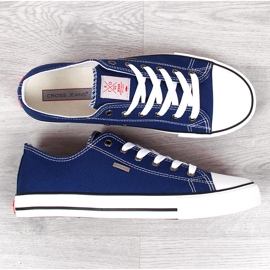 Baskets Homme Cross Jeans JJ1R4004C bleu marine 1