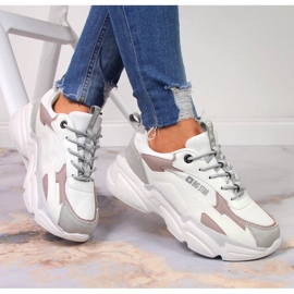 Chaussures de sport pour femmes sur la plate-forme blanche Big Star HH274255 multicolore 1 Chaussures de sport pour femmes sur la plate-forme blanche Big Star HH274255 multicolore 1