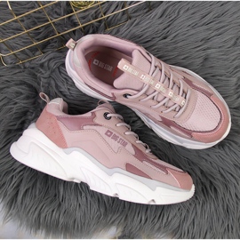 Chaussures de sport pour femmes sur la plate-forme rose Big Star HH274258 1 Chaussures de sport pour femmes sur la plate-forme rose Big Star HH274258 1