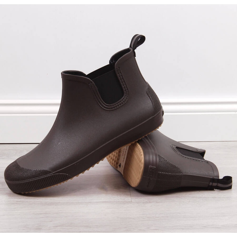 Nordmann Bottes de pluie marron pour hommes de Nordman brun 2 Nordmann Bottes de pluie marron pour hommes de Nordman brun 2