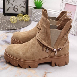 Bottines Jodhpur noires femme, beige, Filippo 2 Bottines Jodhpur noires femme, beige, Filippo 2