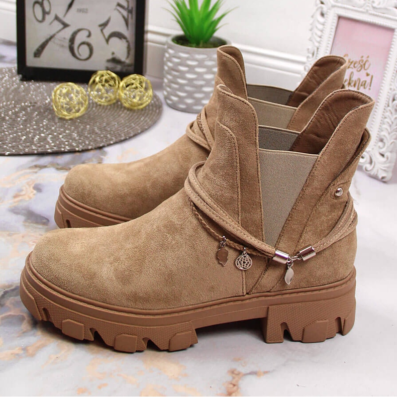 Bottines Jodhpur noires femme, beige, Filippo 2 Bottines Jodhpur noires femme, beige, Filippo 2