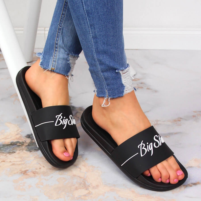 Chaussons de sport noirs Big Star JJ274A300 1