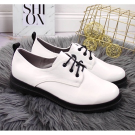 S.Barski Chaussures blanches à lacets pour femme de S. Barski 2