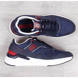 Chaussures de sport casual homme bleu marine Big Star JJ174277 1