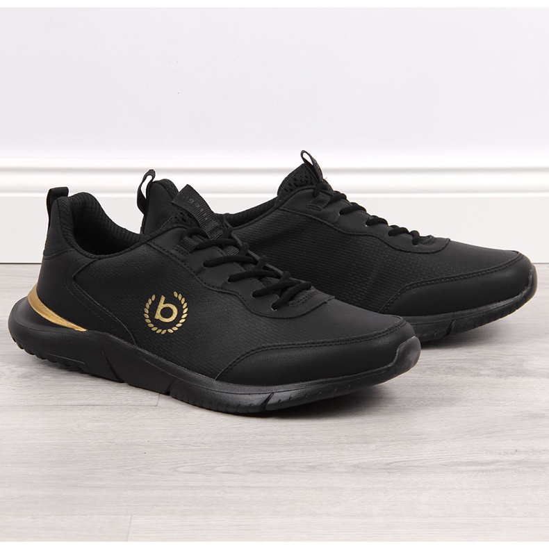 Chaussures de sport casual homme Bugatti noires 1