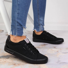 Black Cross Jeans JJ2R4039C baskets en textile noir 6