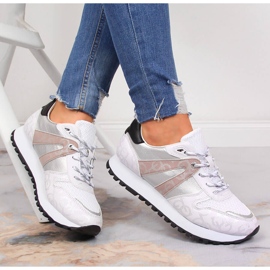 Chaussures de sport femme Bugatti JJ253100 blanches 1 Chaussures de sport femme Bugatti JJ253100 blanches 1