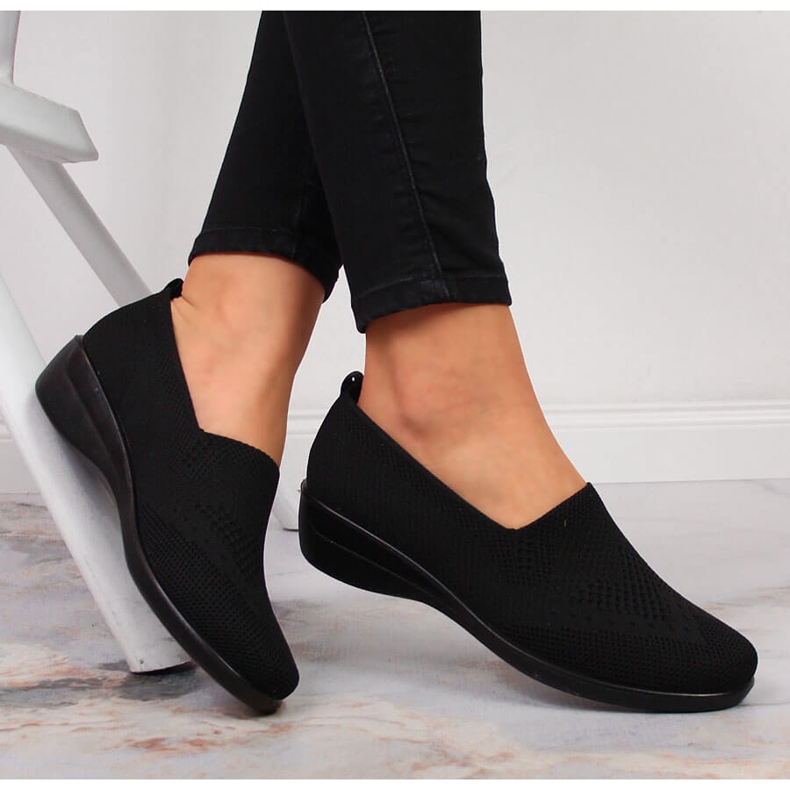 Chaussures confortables pour femmes, noires Sabatina le noir 1