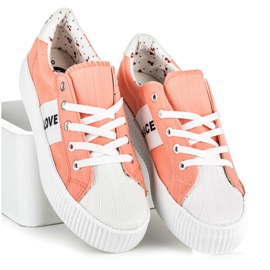 Kylie Baskets Love &amp; Peace orange 1