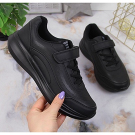 Chaussures de sport American Club Velcro noires le noir 1 Chaussures de sport American Club Velcro noires le noir 1